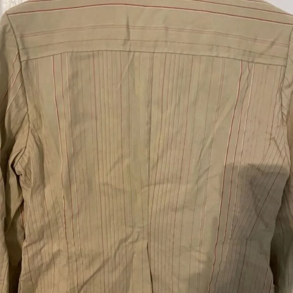 Women’s zinc size medium striped , blazer coat - Picture 6 of 7